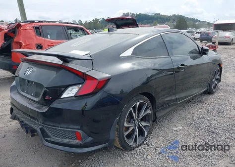 2018 Honda Civic Si из США, поврежденный, VIN 2HGFC3A57JH750460